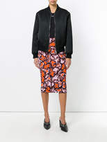 Thumbnail for your product : Versace patterned fitted skirt