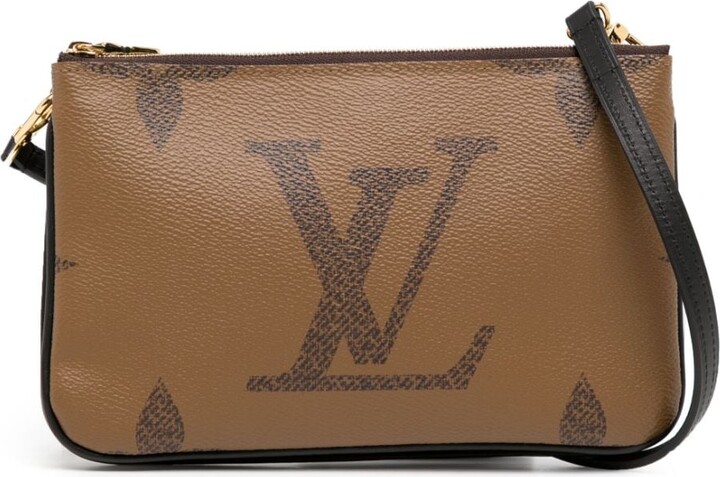 Louis Vuitton 2020s pre-owned Double Zip Pochette two-way Bag