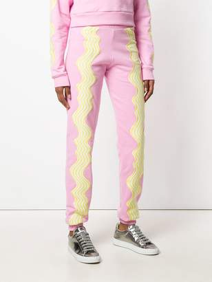 House of Holland hypnotic track pants
