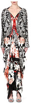 Thumbnail for your product : Roberto Cavalli Floral-print silk dress
