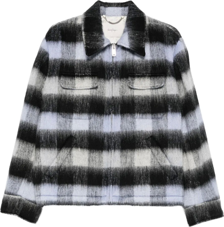 Second/Layer Checked Jacket