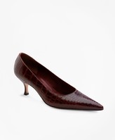 Thumbnail for your product : Brooks Brothers Alligator Pumps