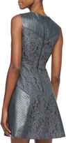 Thumbnail for your product : Ali Ro Metallic Fit-and-Flare Dress