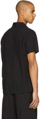 Attachment Black Linen Shirt