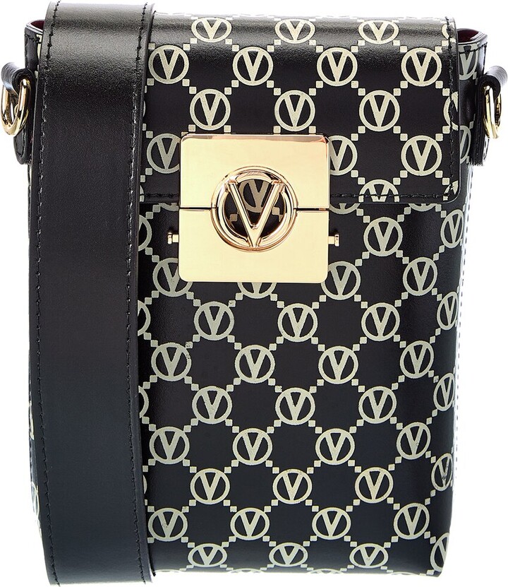 Valentino By Mario Valentino Salma Monogram Leather Crossbody - ShopStyle