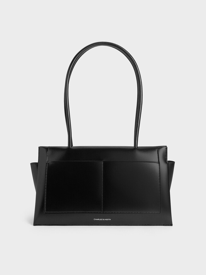 Charles Keith Irie Elongated-Handle Shoulder Bag ShopStyle