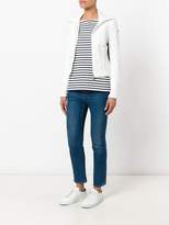Thumbnail for your product : Moncler poli stretch zipped cardigan