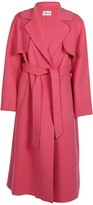 Thumbnail for your product : P.A.R.O.S.H. Long-Sleeved Belted Coat