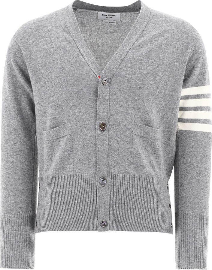 Thom Browne 4-Bar Stripe Cardigan