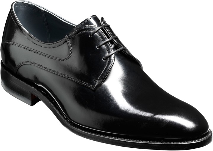Barker Wickham Derby Shoes, Black - ShopStyle