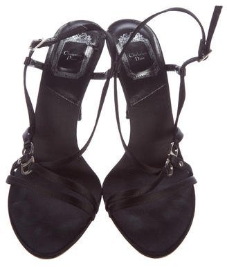 Christian Dior Satin Delicate Sandals