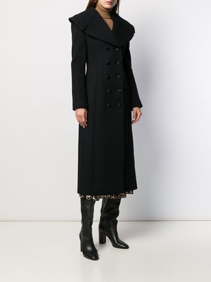 Dolce & Gabbana Oversized Lapel Long Coat
