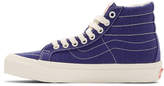 Thumbnail for your product : Vans Blue Herringbone OG Sk8-Hi Sneakers