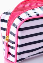 Thumbnail for your product : Forever 21 Striped Midsize Cosmetic Bag