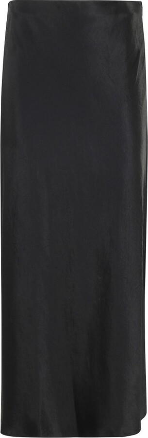 Vince Side Slit Slip Skirt