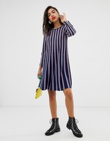 Thumbnail for your product : Max & Co. knitted swing dress-Navy