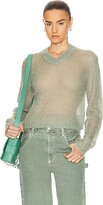 Knit Sweater in Sage 