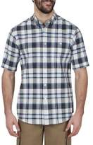 Thumbnail for your product : Haggar Plaid Short-Sleeve Sport Shirt