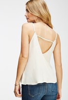Thumbnail for your product : Forever 21 FOREVER 21+ Contemporary Lacy Cutout Woven Cami