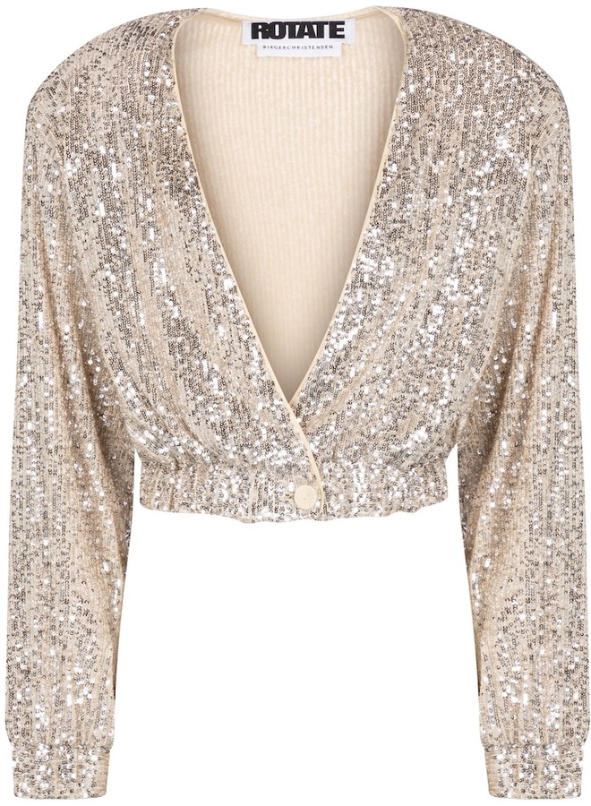 sparkly silver jacket