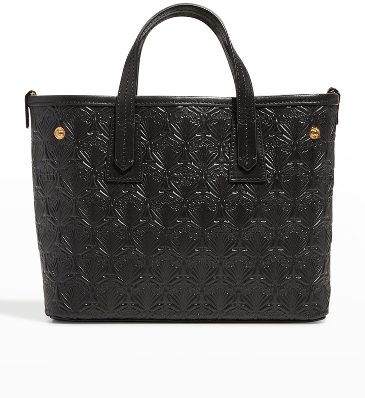 Liberty London Marlborough Mini LogoEmbossed Tote Crossbody Bag