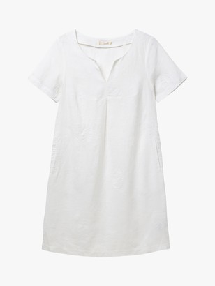 white stuff shirt dress