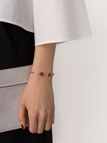 Thumbnail for your product : Selim Mouzannar 18kt rose gold sapphire Mina bracelet