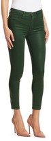 Thumbnail for your product : L'Agence Margot High-Rise Ankle Skinny Coated Jeans