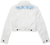 Thumbnail for your product : Ralph Lauren Little Girl's Floral Denim Trucker Jacket
