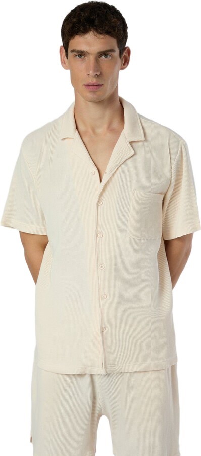 Onia Macro Waffle Vacation Shirt