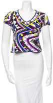 Thumbnail for your product : Emilio Pucci Crop Top
