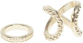 Thumbnail for your product : Arden B Criss Cross Pave Rings