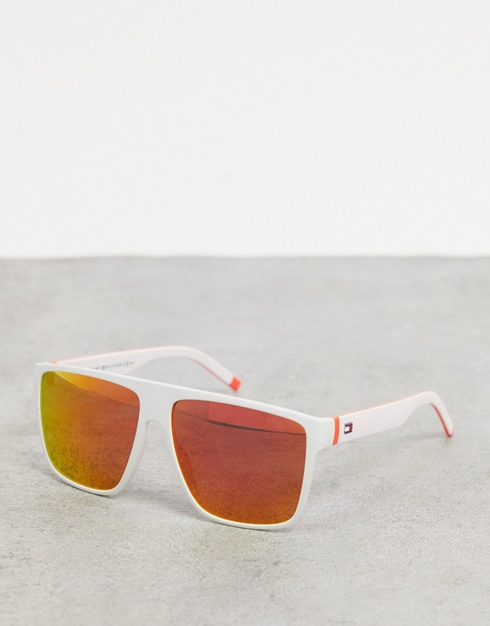 tommy hilfiger square sunglasses