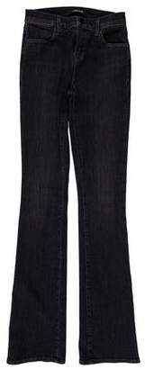 J Brand Mid-Rise Flared Jeans