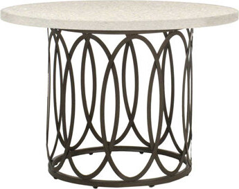 Summer Classics Ella 28.75" Round Aluminum Table Base
