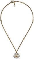 Thumbnail for your product : Gucci Crystal Double G necklace