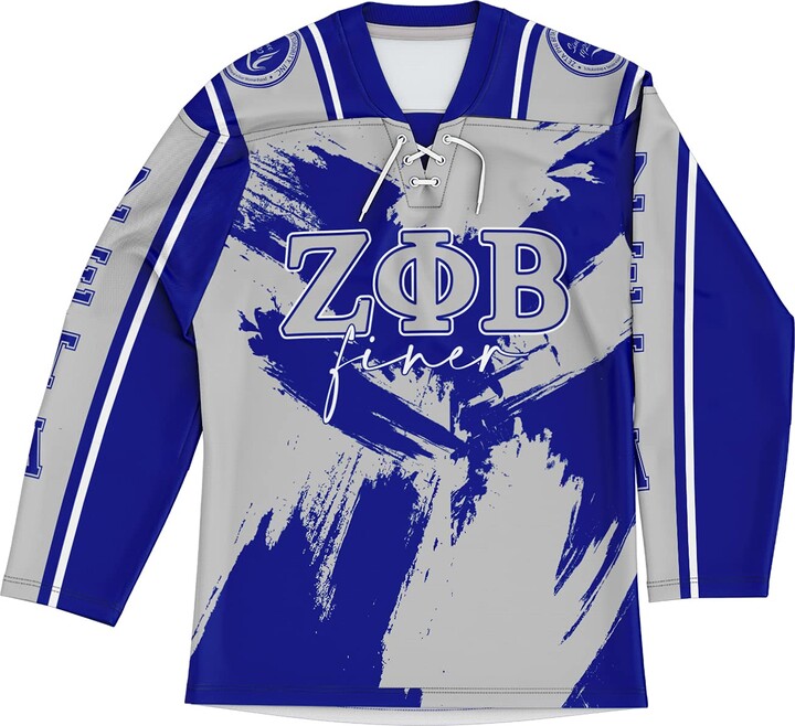 Bad Bananas BBGreek Zeta Phi Beta Sorority Paraphernalia Hockey Jersey Collection Official
