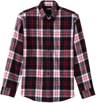 lands end tailored fit flannel