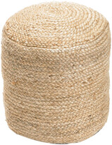 Thumbnail for your product : Go Home Round Braided Hemp Pouf