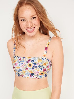 Old Navy Printed Bandeau Swim Top for Women
