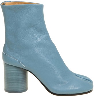 light colored boots