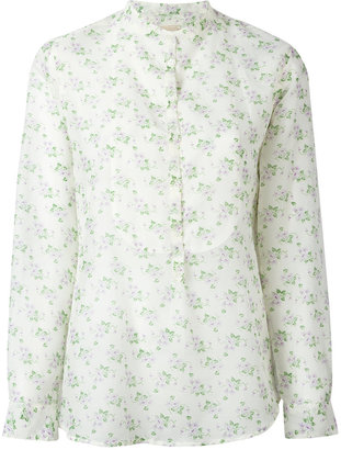 Massimo Alba floral print shirt - women - Silk/Cotton - M