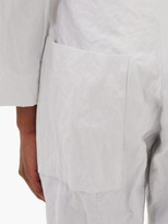 Thumbnail for your product : Toogood The Stonemason Cropped Cotton Trousers - Ivory