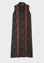 Thumbnail for your product : Paul Smith Women's Mixed Graphic Floral Pintuck Sleeveless Dress