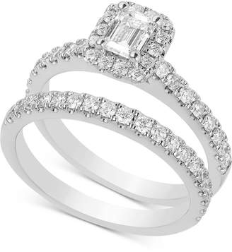 Macy's Diamond Bridal Set (1-1/3 ct. t.w.) in 14k White Gold
