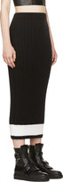 Thumbnail for your product : Calvin Klein Collection Black mohair Knit Phelans Skirt