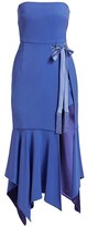 Thumbnail for your product : Jonathan Simkhai Star Embellished Crepe Bandeau Dress