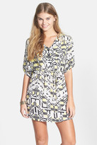 Thumbnail for your product : Mimichica Mimi Chica Print Shirtdress (Juniors)