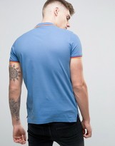 Thumbnail for your product : Brave Soul Tipped Pique Polo