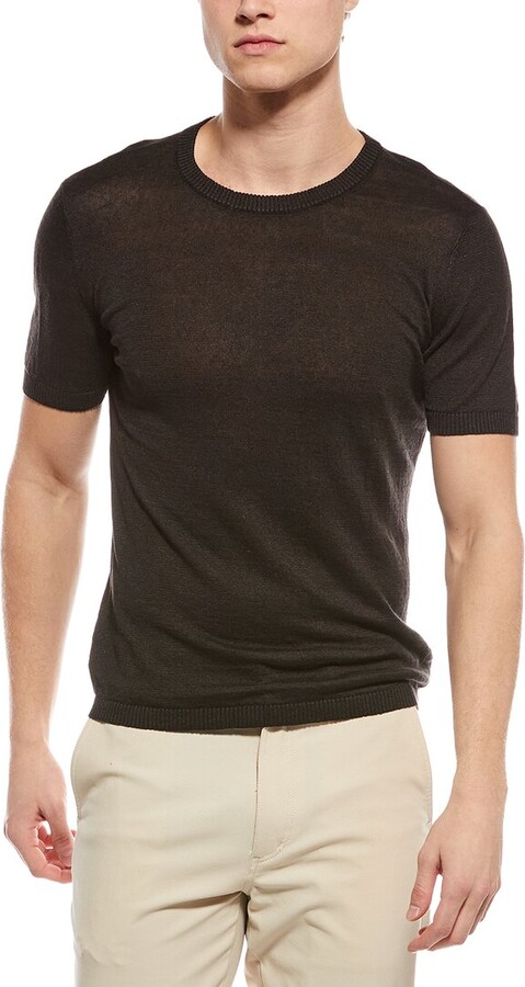 Onia Linen Knit T-Shirt